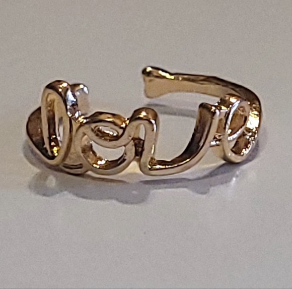 Boho Chic 7pc Gold Stackable Ring Set - Picture 4 of 6